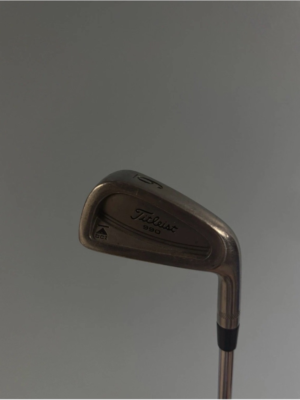 Titleist DCI 990 6 Iron R Flex Steel Shaft RH